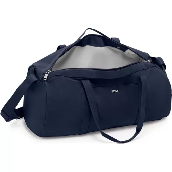 TUMI Just In Case Duffel  Small Duffel Bag for Women amp Men  Easily Carry Travel Accessories  Travel Duffel Bag for Commuters amp Adventurers  Weekender Bag for Travel  BlackGoldIndigo