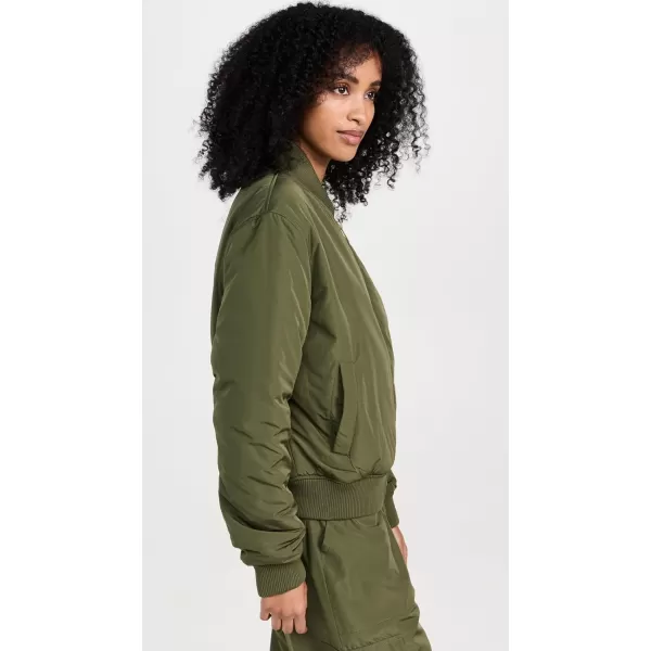 The Upside Womens Kita Bomber JacketOlive