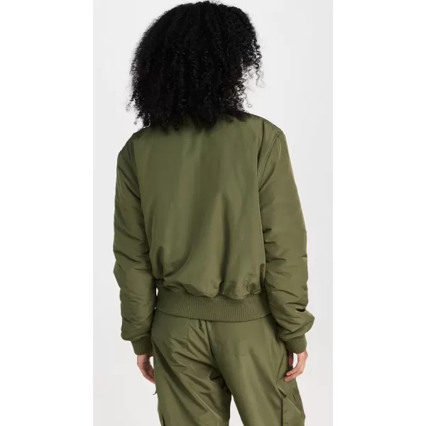 The Upside Womens Kita Bomber JacketOlive