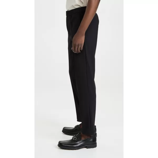 Theory Mens Curtis Drawstring Precision Ponte PantsBlack