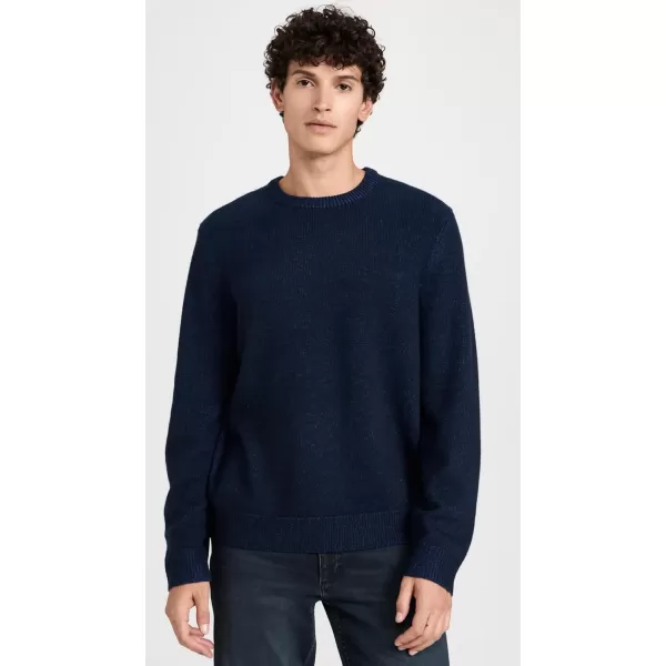 Theory Mens Hilles Crew SweaterBalticSapphire Blue