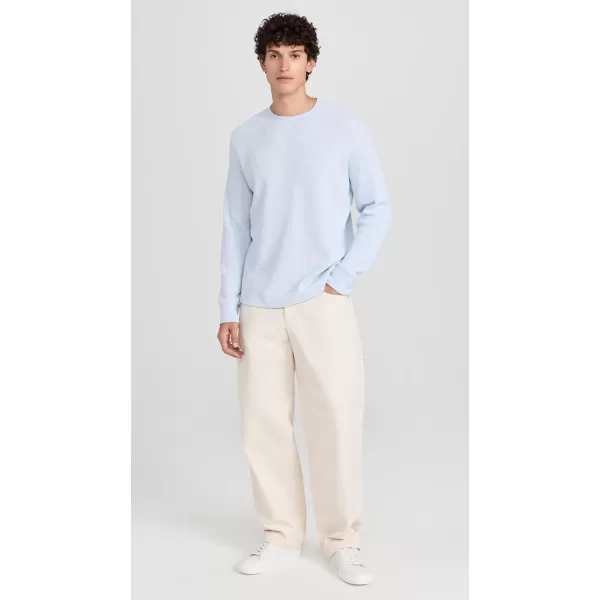 Theory Mens Mattis Crew OtStud1 SweaterIce