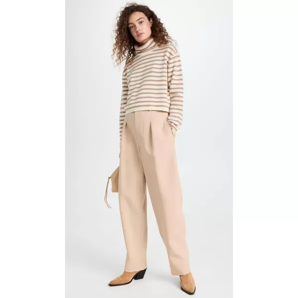 Theory Womens Cropped PulloverIvoryPalomino