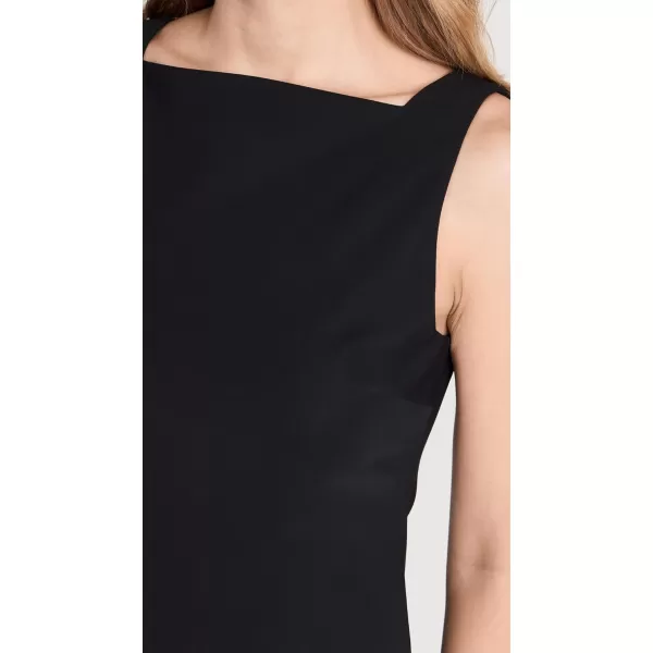 Theory Womens High Square Neck Mini DressBlack