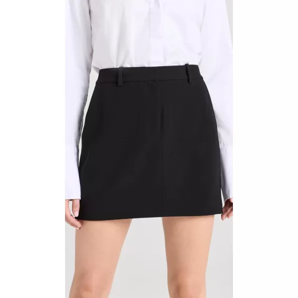 Theory Womens Mini Trouser SkirtBlack