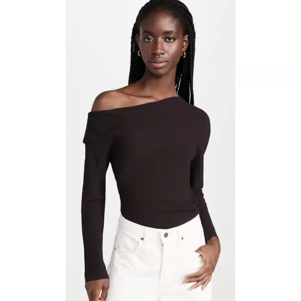 Theory Womens Off Shoulder TopMink