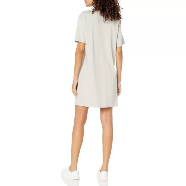 Theory Womens Perfect St Tee DressSand Multi