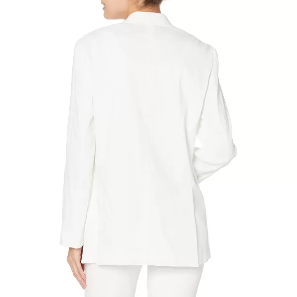 Theory Womens Rolled Sleeve Bf JacketWhite