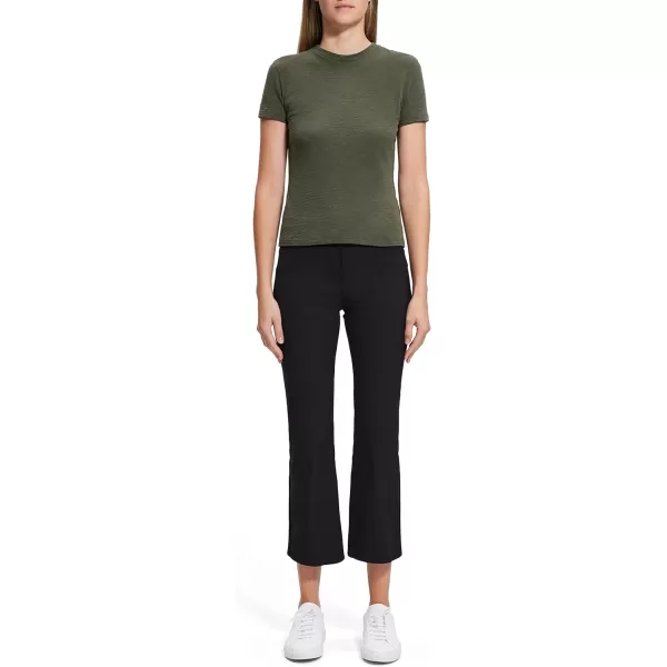 Theory Womens Tiny Tee 2Dark Olive