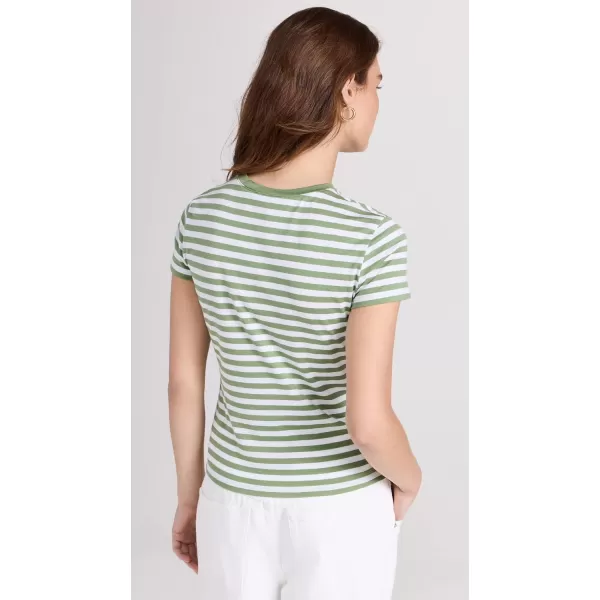 Theory Womens Tiny Tee 2Leaf Multi