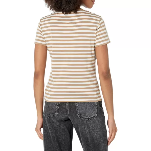 Theory Womens Tiny Tee 2Saddle Multi