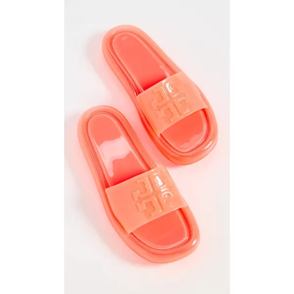 Tory Burch Womens Bubble Jelly SandalsFluorescent Pink