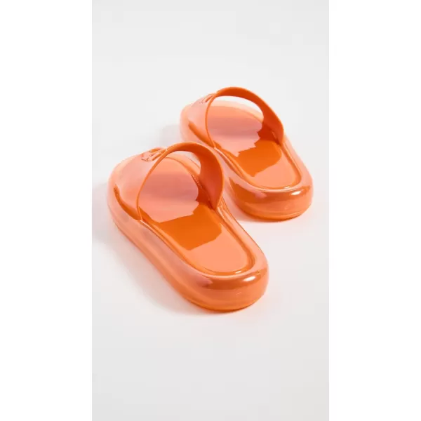 Tory Burch Womens Bubble Jelly SandalsOrange NectarOrange Nectar