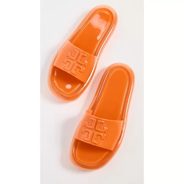 Tory Burch Womens Bubble Jelly SandalsOrange NectarOrange Nectar