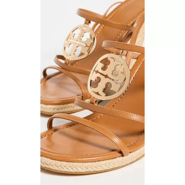 Tory Burch Womens Capri Miller Espadrille Wedges 85mmCaramel CornGold