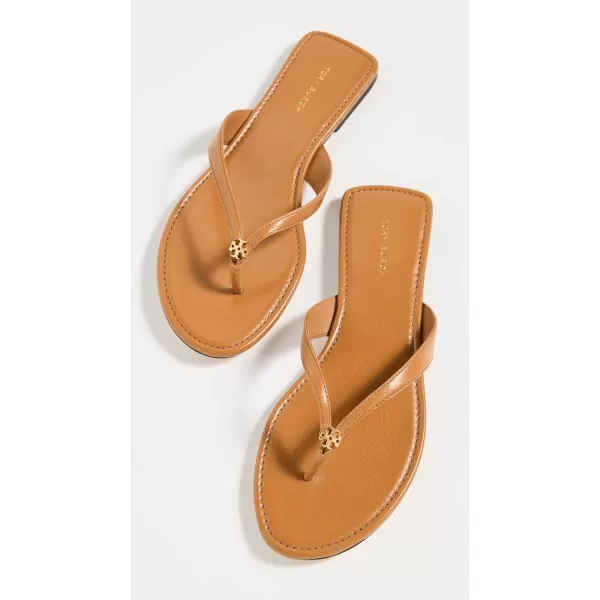 Tory Burch Womens Classic Flip FlopsCaramel Corn