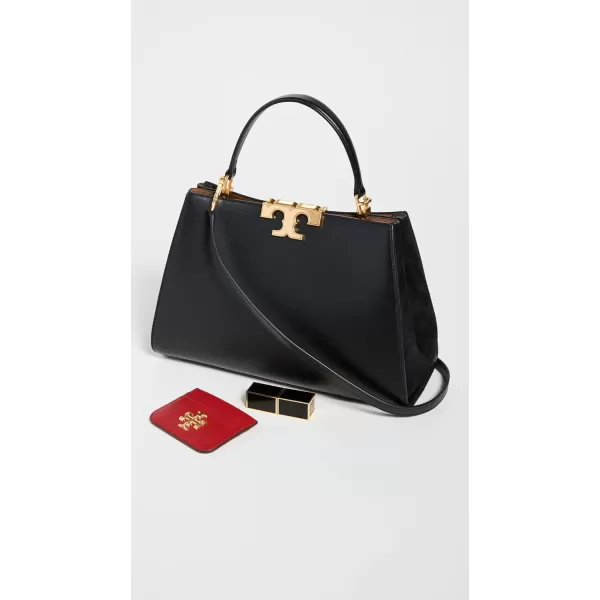 Tory Burch Womens Eleanor SatchelBlack