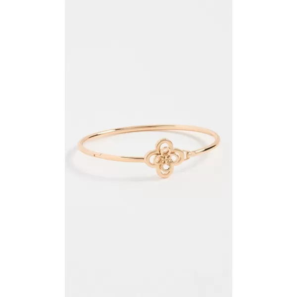 Tory Burch Womens Kira Clover Hinge BraceletTory Gold