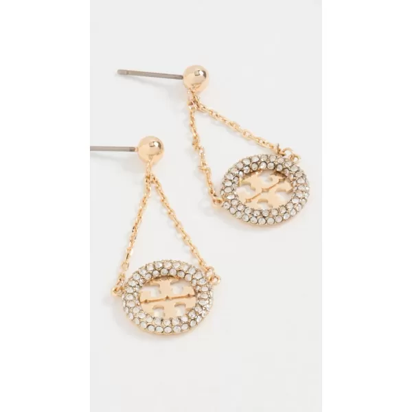 Tory Burch Womens Miller Pave Drop EarringsTory Burch Womens Miller Pave Drop Earrings