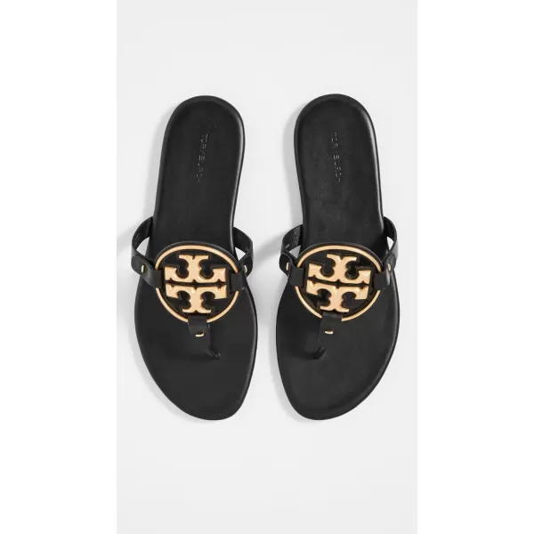 Tory Burch Womens Miller Soft SandalsPerfect BlackGold