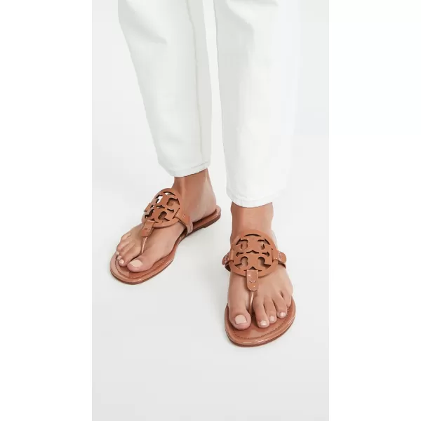 Tory Burch Womens Miller Thong SandalsTan