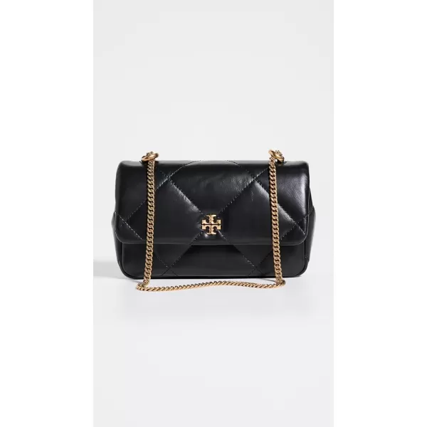 Tory Burch Womens Mini Kira Diamond Flap BagBlack