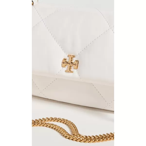 Tory Burch Womens Mini Kira Diamond Flap BagBlanc