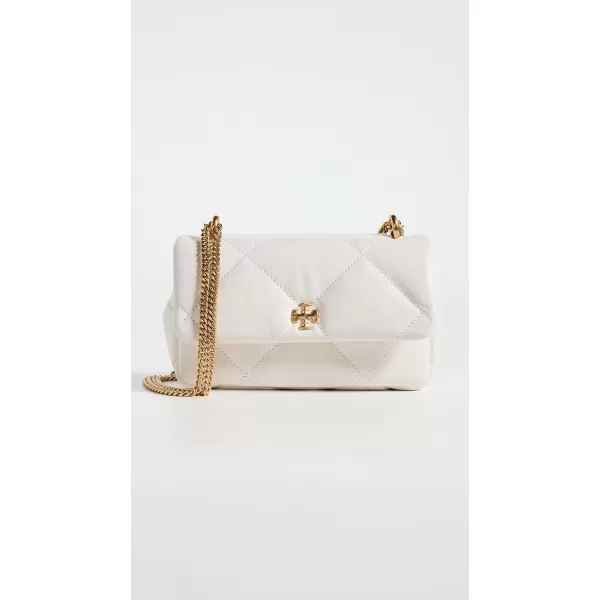 Tory Burch Womens Mini Kira Diamond Flap BagBlanc