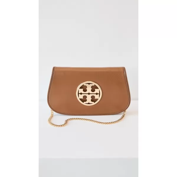 Tory Burch Womens Reva ClutchTigers Eye