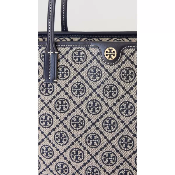 Tory Burch Womens T Monogram Zip ToteTory Navy