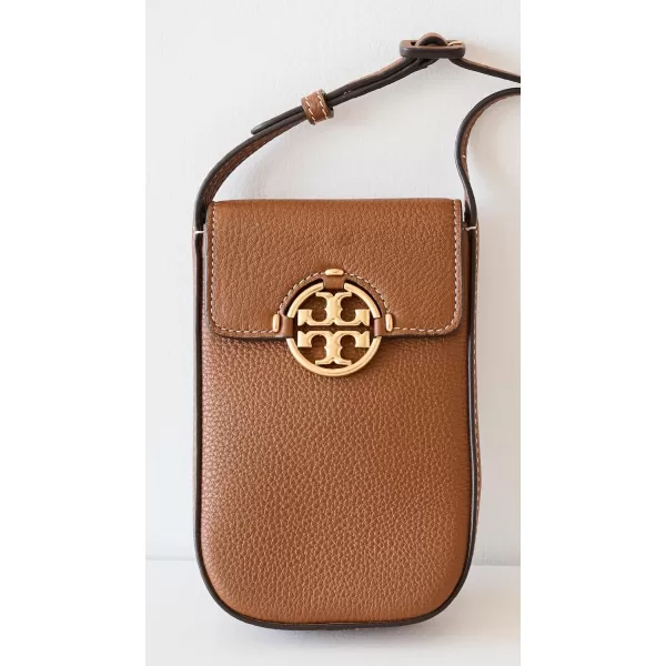 Tory Burch Womens Trend Spazzolato Mini TopHandle BagLight Umber