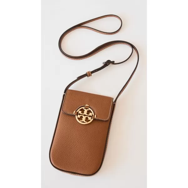 Tory Burch Womens Trend Spazzolato Mini TopHandle BagLight Umber