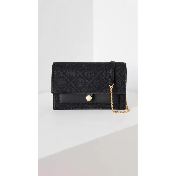 Tory Burch Womens Wallet Crossbody BagBlack