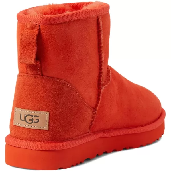 UGG Womens Classic Mini II Winter BootHazard Orange