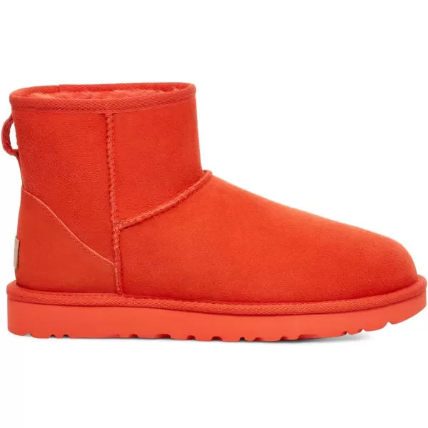 UGG Womens Classic Mini II Winter BootHazard Orange