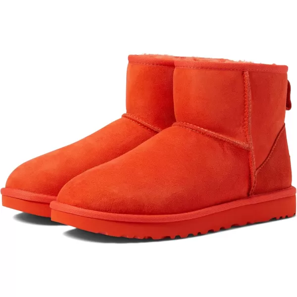 UGG Womens Classic Mini II Winter BootHazard Orange