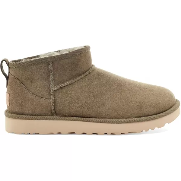 UGG Womens Classic Ultra Mini BootBurnt Olive