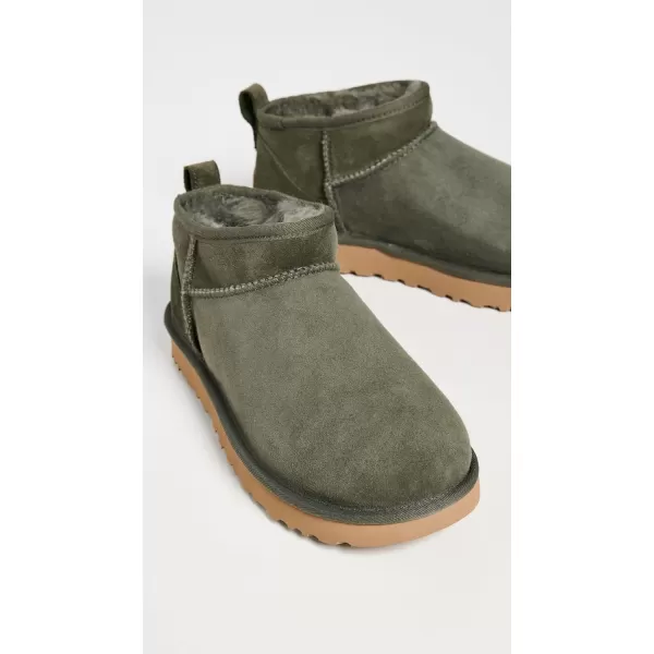 UGG Womens Classic Ultra Mini BootForest Night