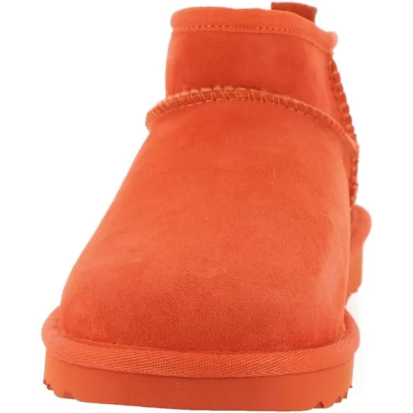 UGG Womens Classic Ultra Mini BootOrange Soda