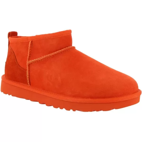 UGG Womens Classic Ultra Mini BootOrange Soda