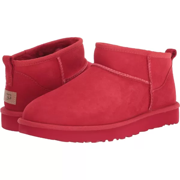 UGG Womens Classic Ultra Mini BootSamba Red