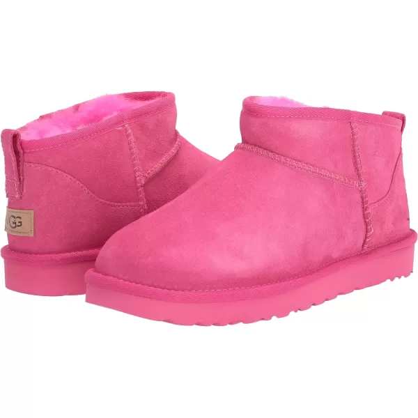 UGG Womens Classic Ultra Mini BootTaffy Pink