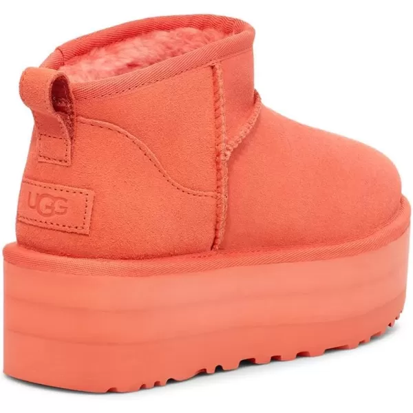 UGG Womens Classic Ultra Mini Platform BootVibrant Coral