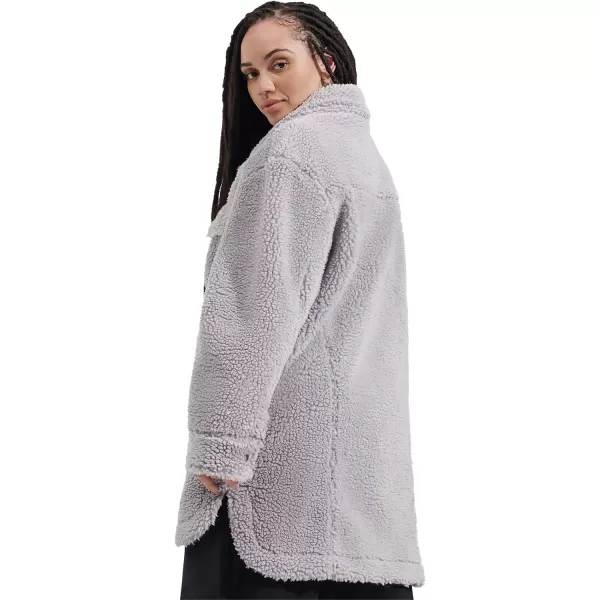 UGG Womens Frankie Uggfluff ShirtjacketCloudy Grey