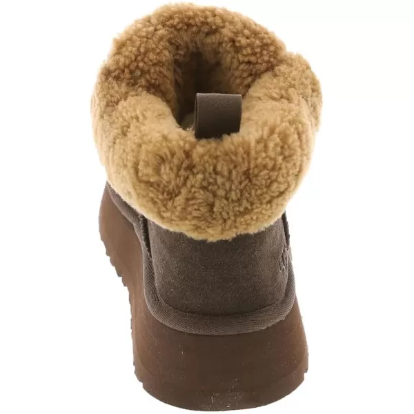 UGG Womens Funkarra Cabin Cuff SlipperBurnt Cedar