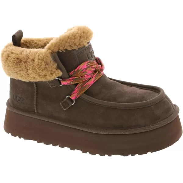 UGG Womens Funkarra Cabin Cuff SlipperBurnt Cedar