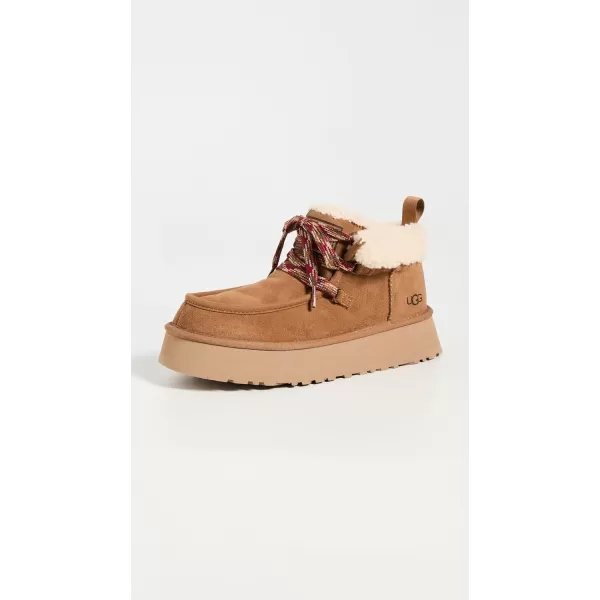 UGG Womens Funkarra Cabin Cuff SlipperChestnut