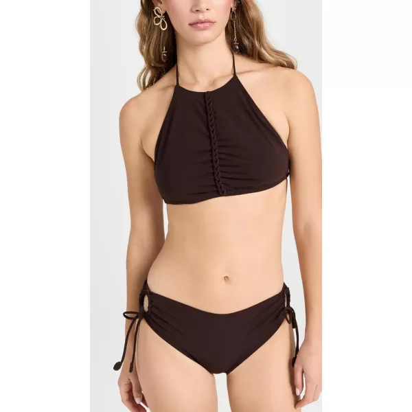 Ulla Johnson Womens Alden Bikini BottomsEspresso