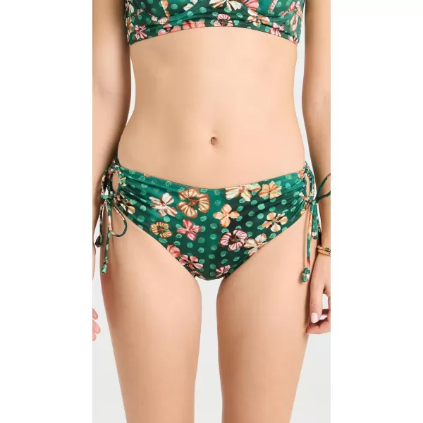 Ulla Johnson Womens Alden Bikini BottomsVeridian