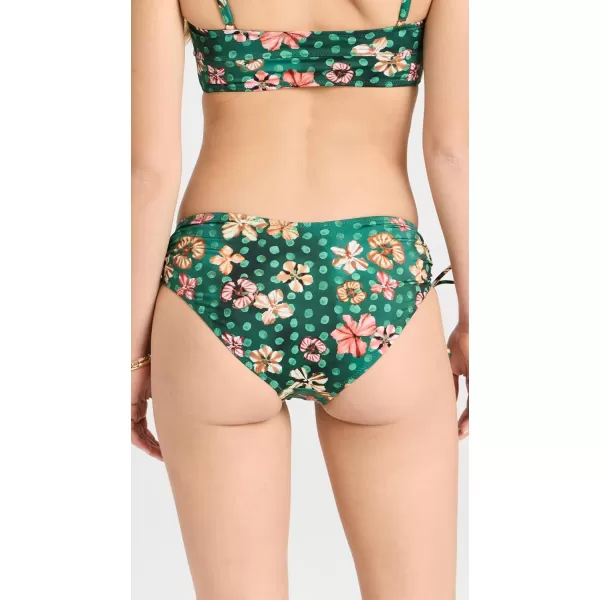 Ulla Johnson Womens Alden Bikini BottomsVeridian